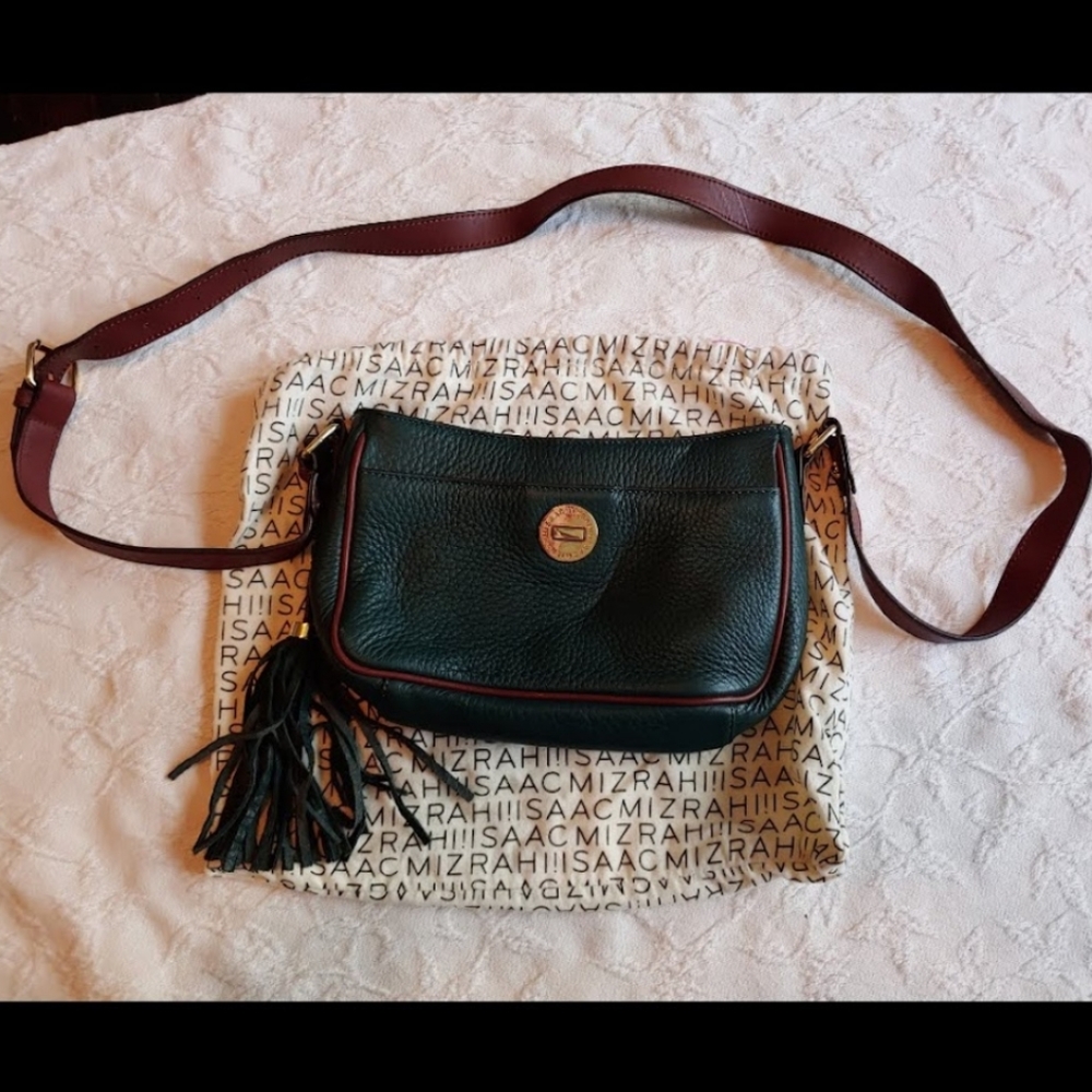 Issac Mizrahi Crossbody - Dark Green